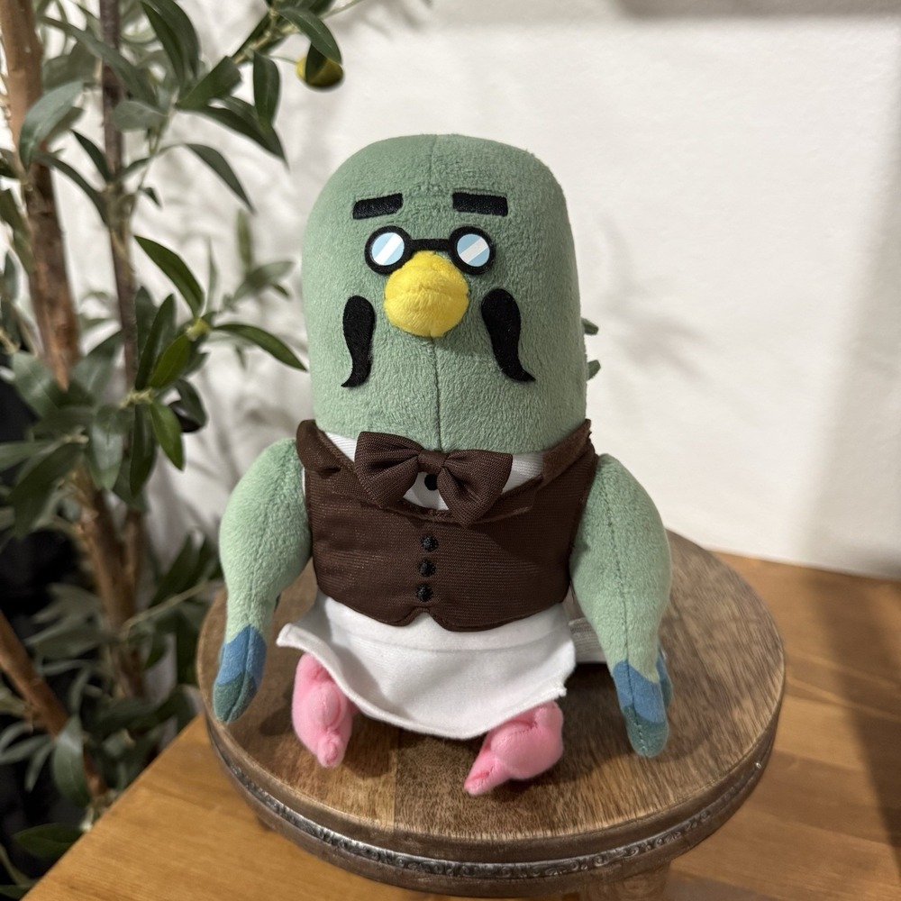 Brewster/Master Plush Little Buddy Animal Crossing Leaf 8"Authentic GUC Toy 2015